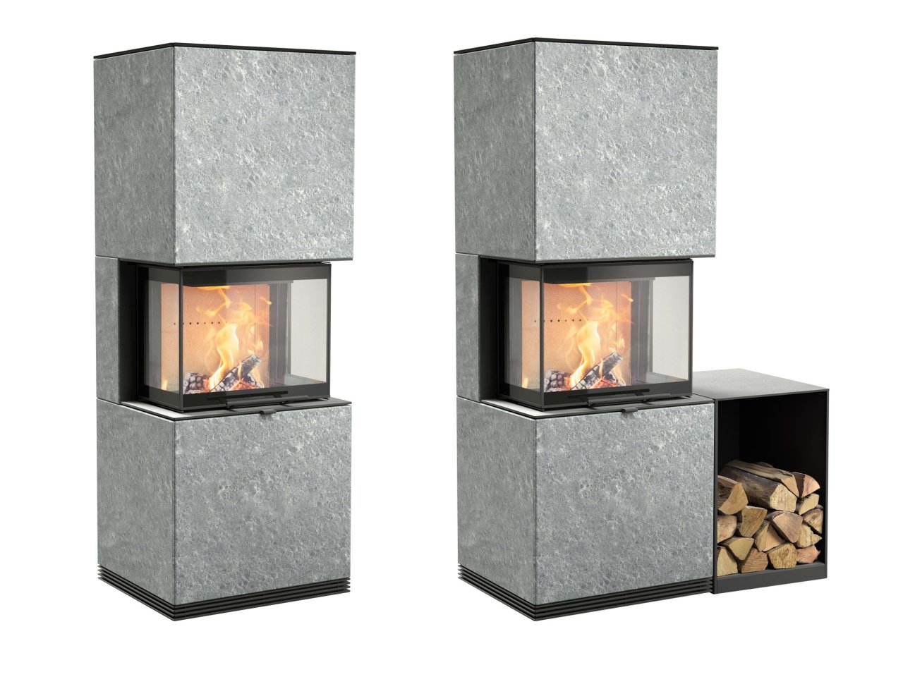 Cheminée murale Contura 6kw