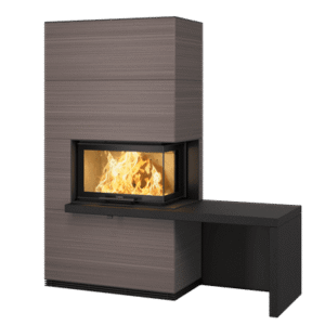 Cheminée murale Contura 7kw