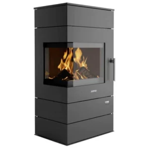 Poêle à bois Justus Voga W+ avec bloc accumulateur